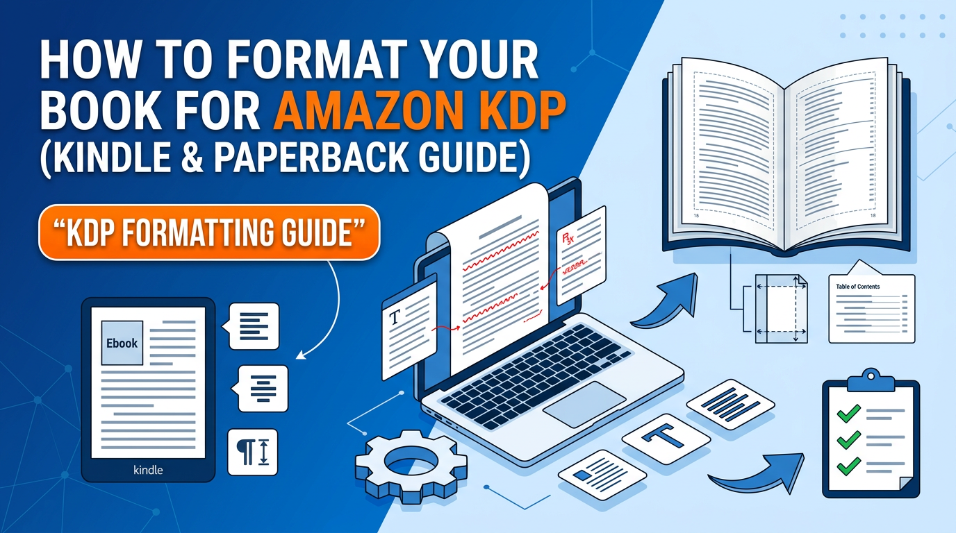 How to Format Your Book for Amazon KDP (Kindle & Paperback Guide)